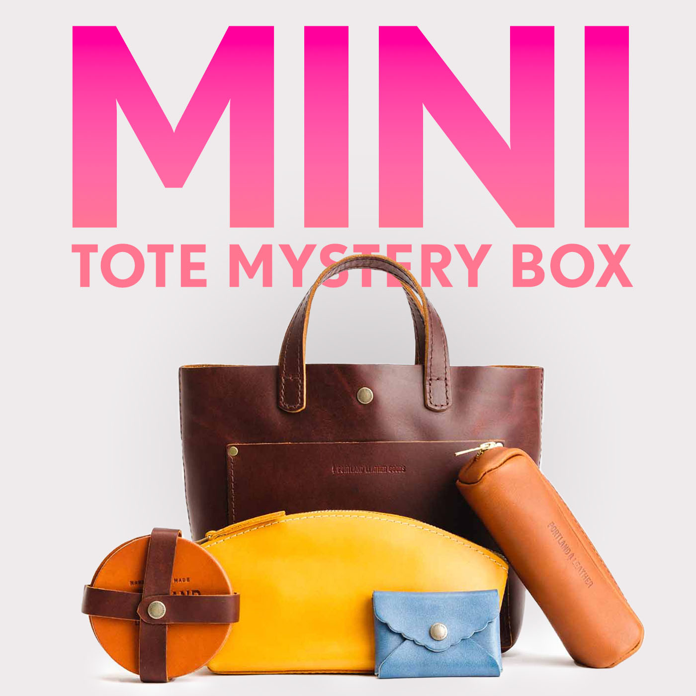 Portland Leather Tote Mystery Box, Mystery Tote (Only)