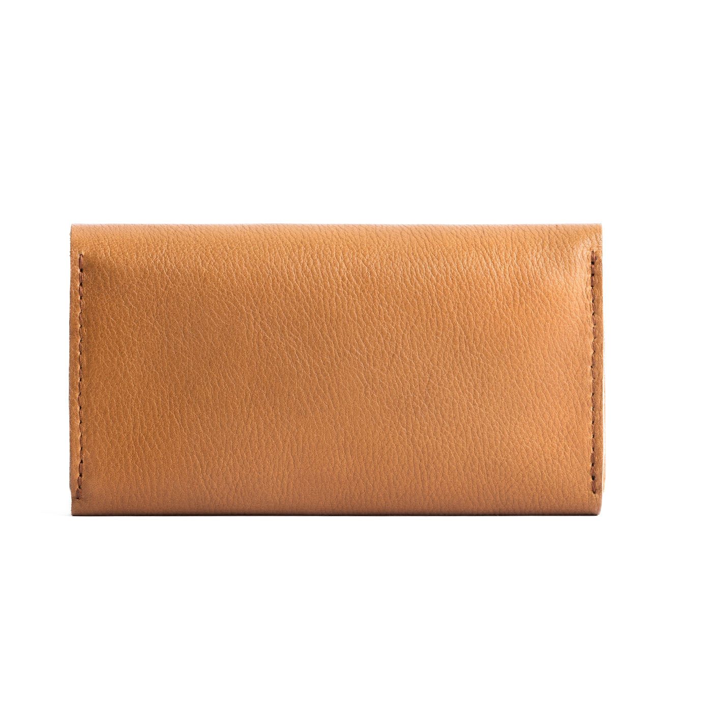 Shortbread | Large leather wallet with a snap