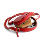 Ruby Small | Circle shaped crossbody bag with top zipper