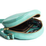 Optical Small | Circle shaped crossbody bag with top zipper