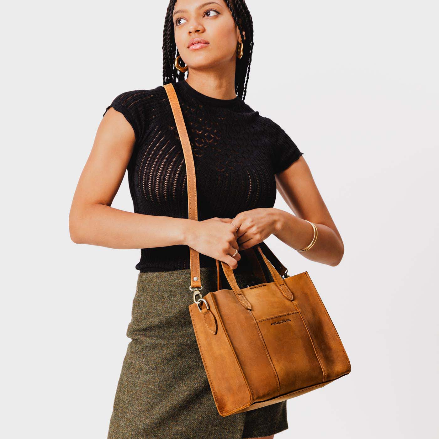 Almost Perfect' Leather Tote Bag