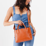 Persimmon Classic | Crossbody bag with petite handles