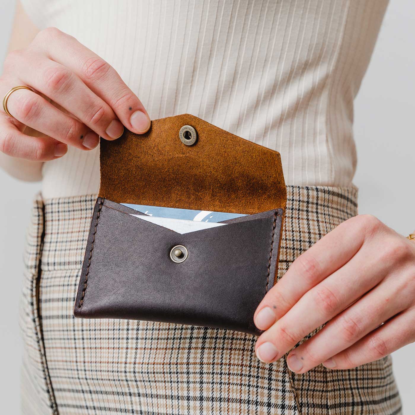 Smoll Envelope Wallet (Honey Brown)-