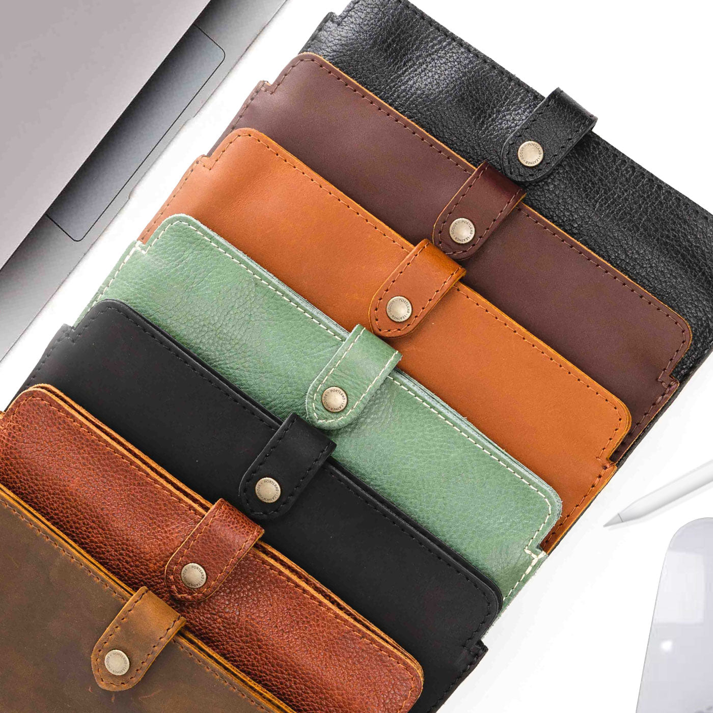 Lunch Break - Leather Laptop Sleeve