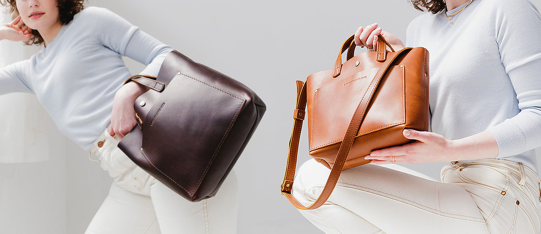 COS - Made from a soft, buttery leather, this tote bag is
