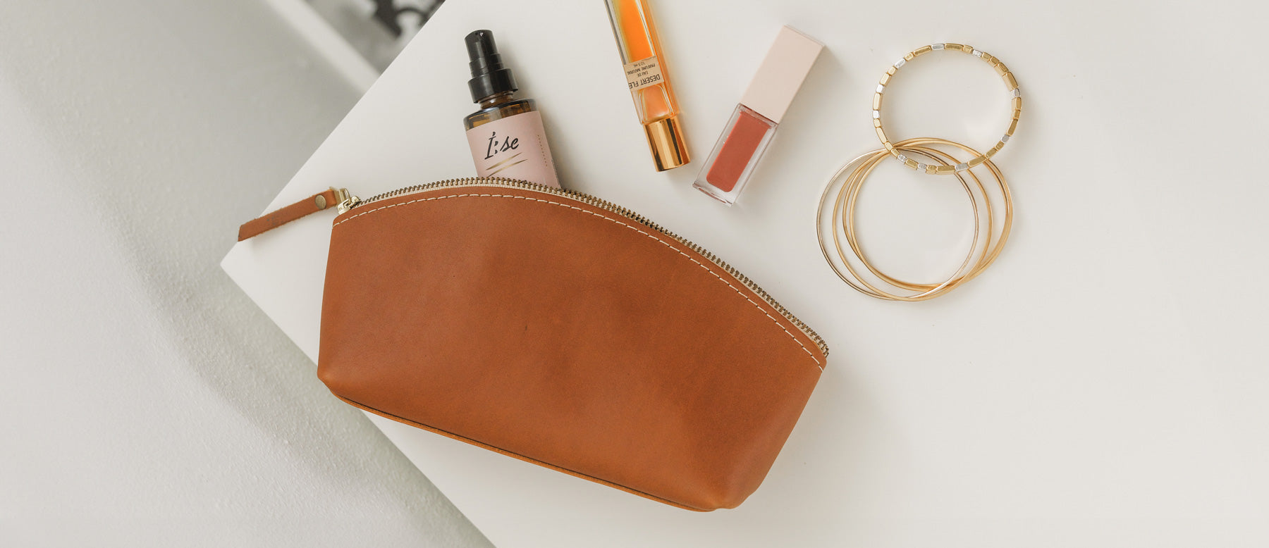 Portland Leather online Goods Makeup bag