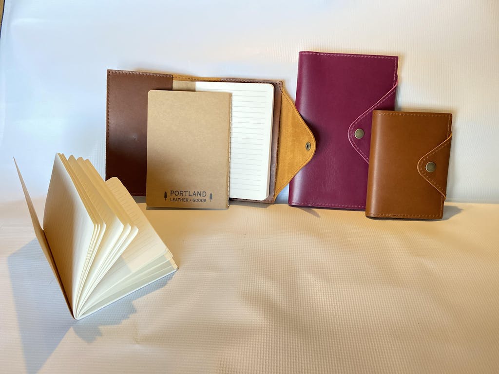 Portland Leather Goods Notebook/Passport Case, outlet Honey