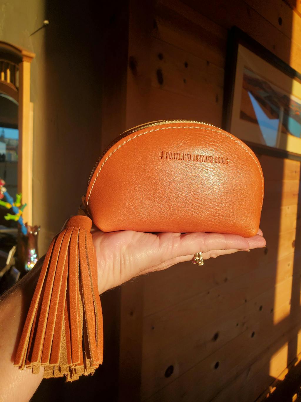 Portland Leather Goods sold Taco Tassel Pouch