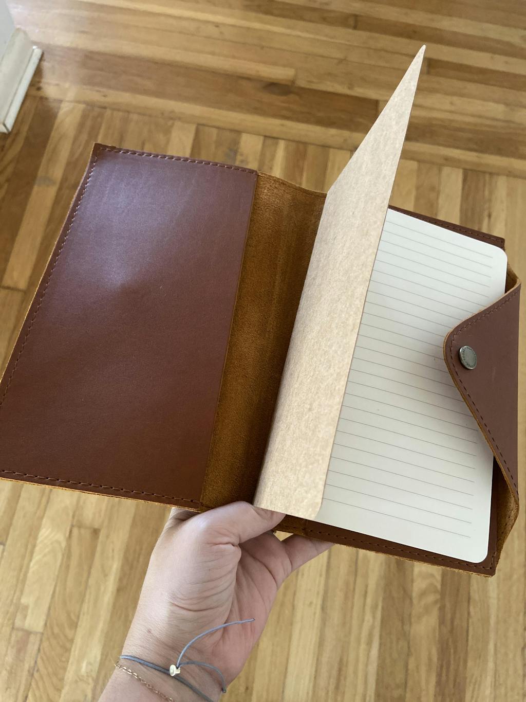 Gorgeous Portland popular Leather Goods SNAP sm journal