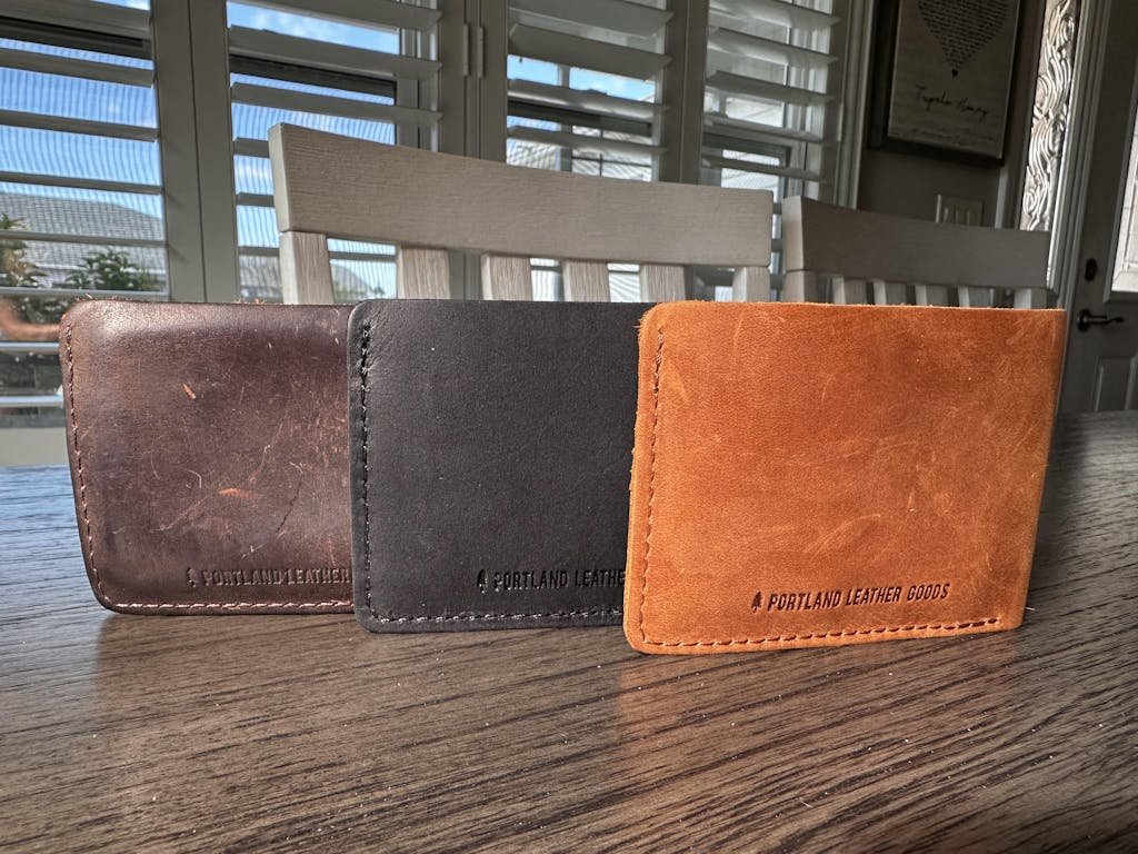 Portland leather wallets sale