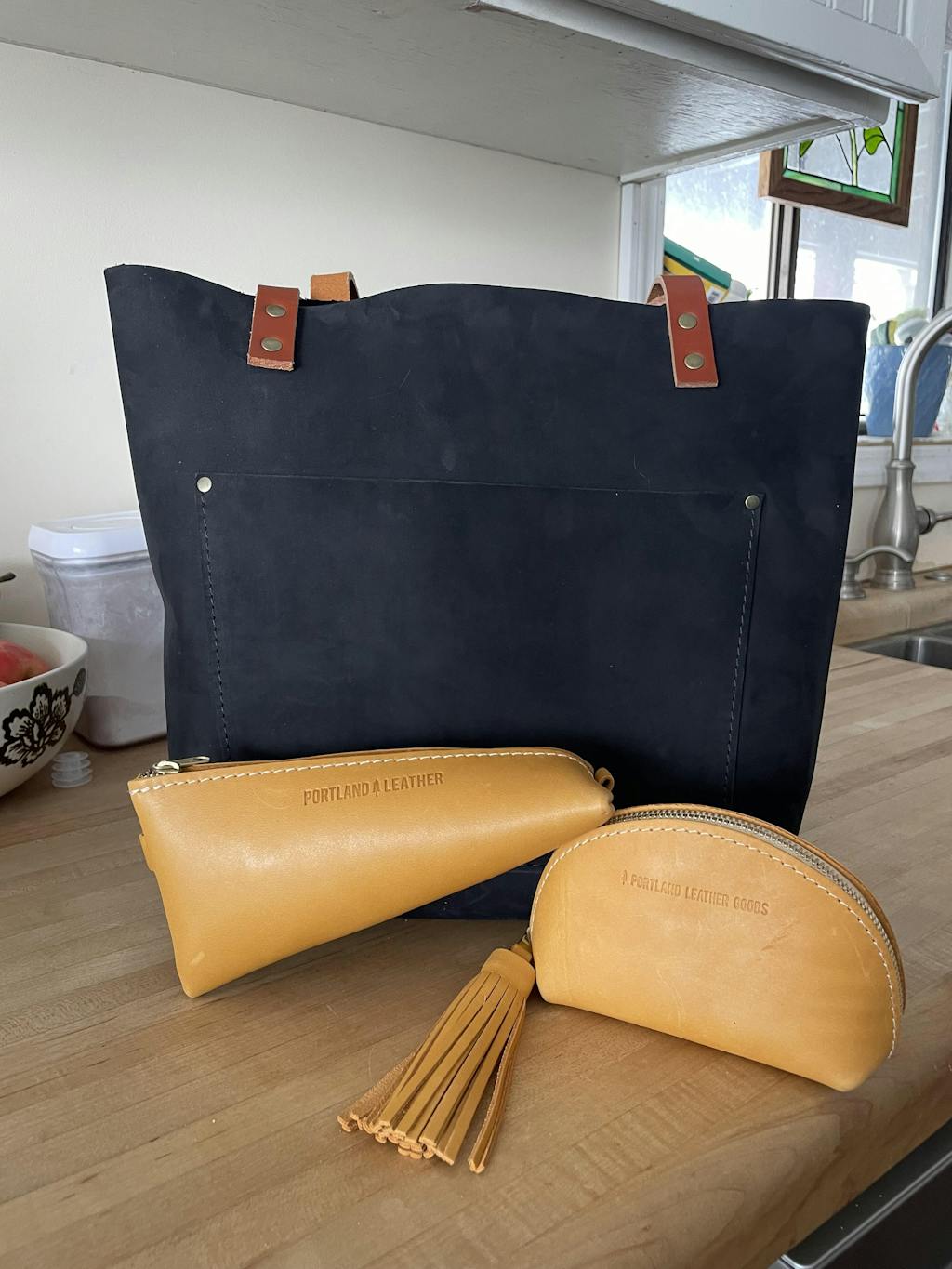 Portland Leather Goods hotsell Honey Metro and Honey Alpine