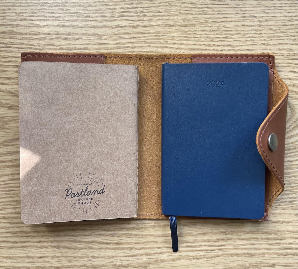 Portland leather goods Lg deals snap journal