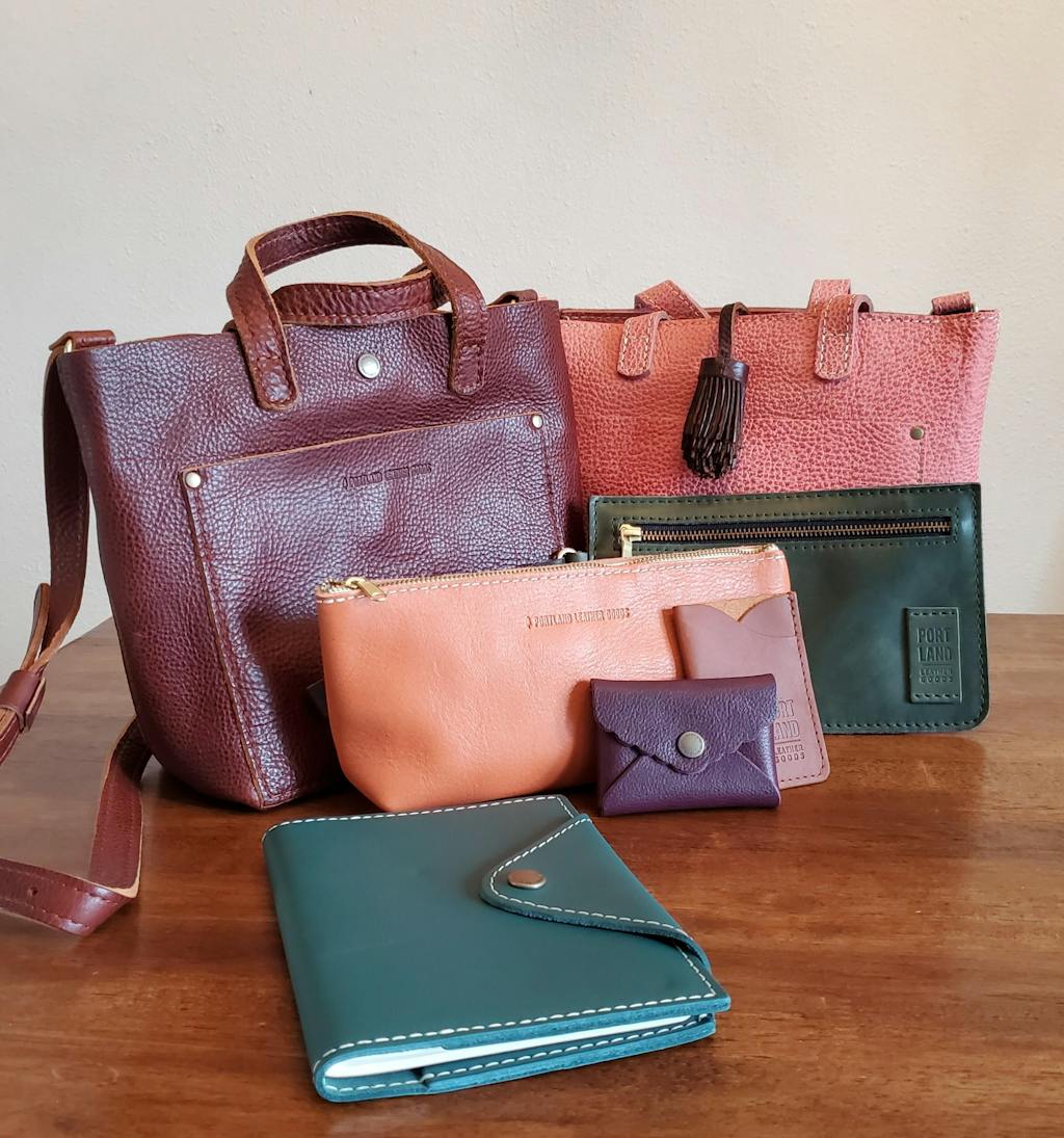 Portland Leather purchases Goods Mini CB Tote Mulberry