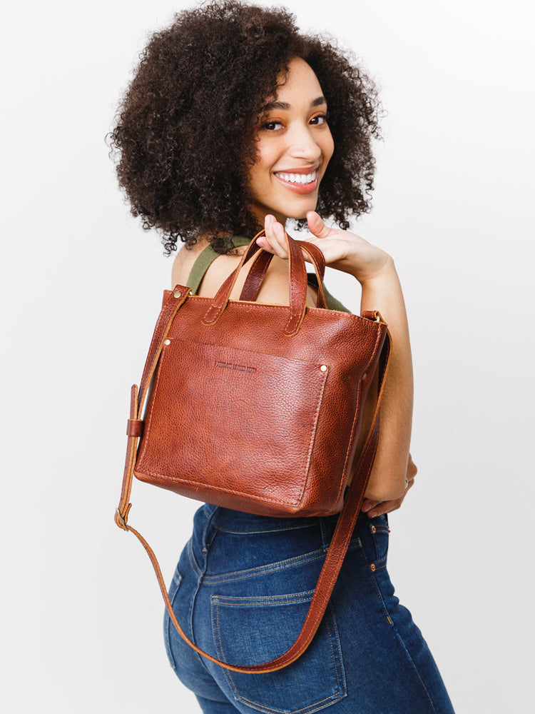 Mini Crossbody Tote | Portland Leather Goods