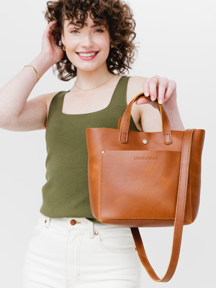 Leather Shoulder Bag With Crossbody Strap, Cognac Leather Hobo Bag, Diaper  Every Day Bag, Women Brown Slouchy Tote - Yahoo Shopping