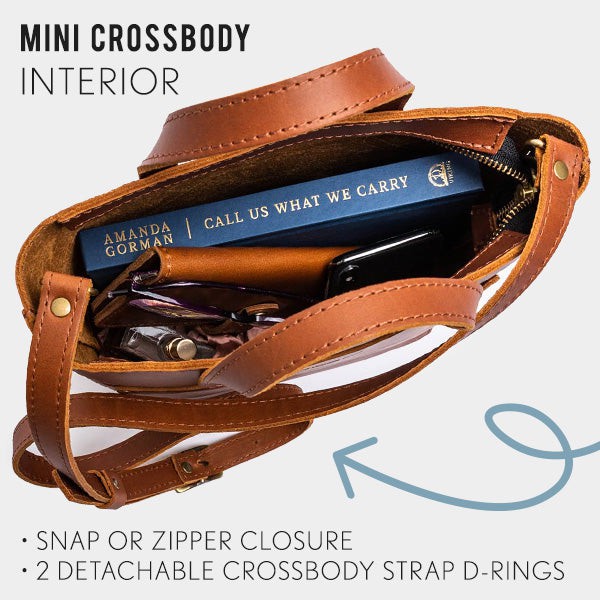 Portland leather crossbody sale