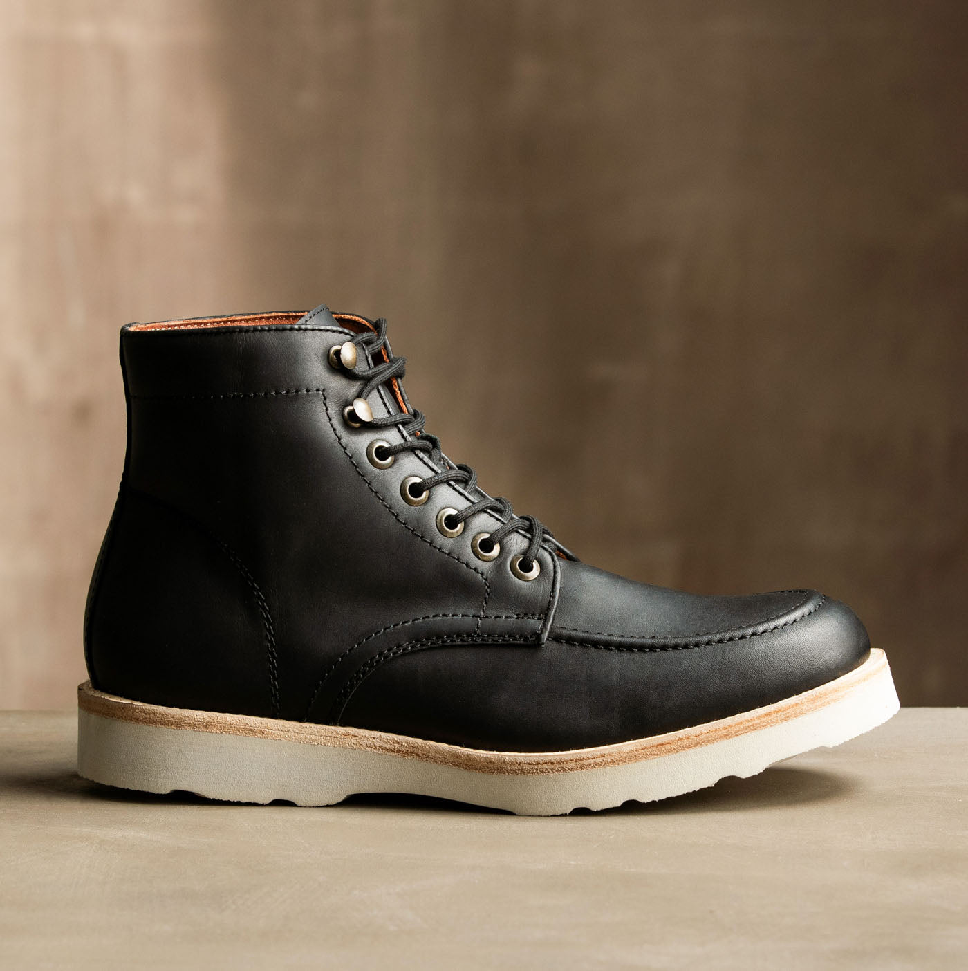 Almost Perfect Moc Toe Boot Portland Leather