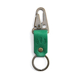 Cowboy Mint Short| leather logo branded keychain 