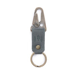 Storm Short | leather logo branded keychain