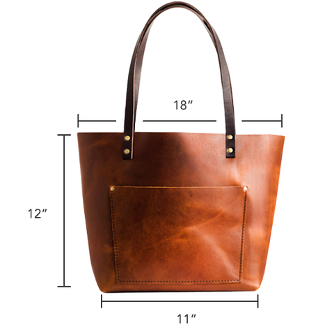 Leather Tote Bag  Portland Leather Goods – tagged Zipper