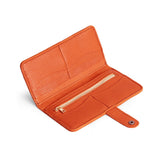 Koi | Leather wallet with snap open