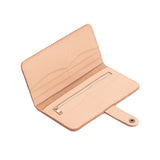 Mamey | Leather wallet with snap open