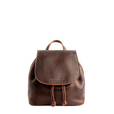 All Color: Coldbrew | Slouchy leather bucket backpack