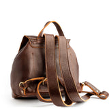 All Color: Coldbrew | Slouchy leather bucket backpack