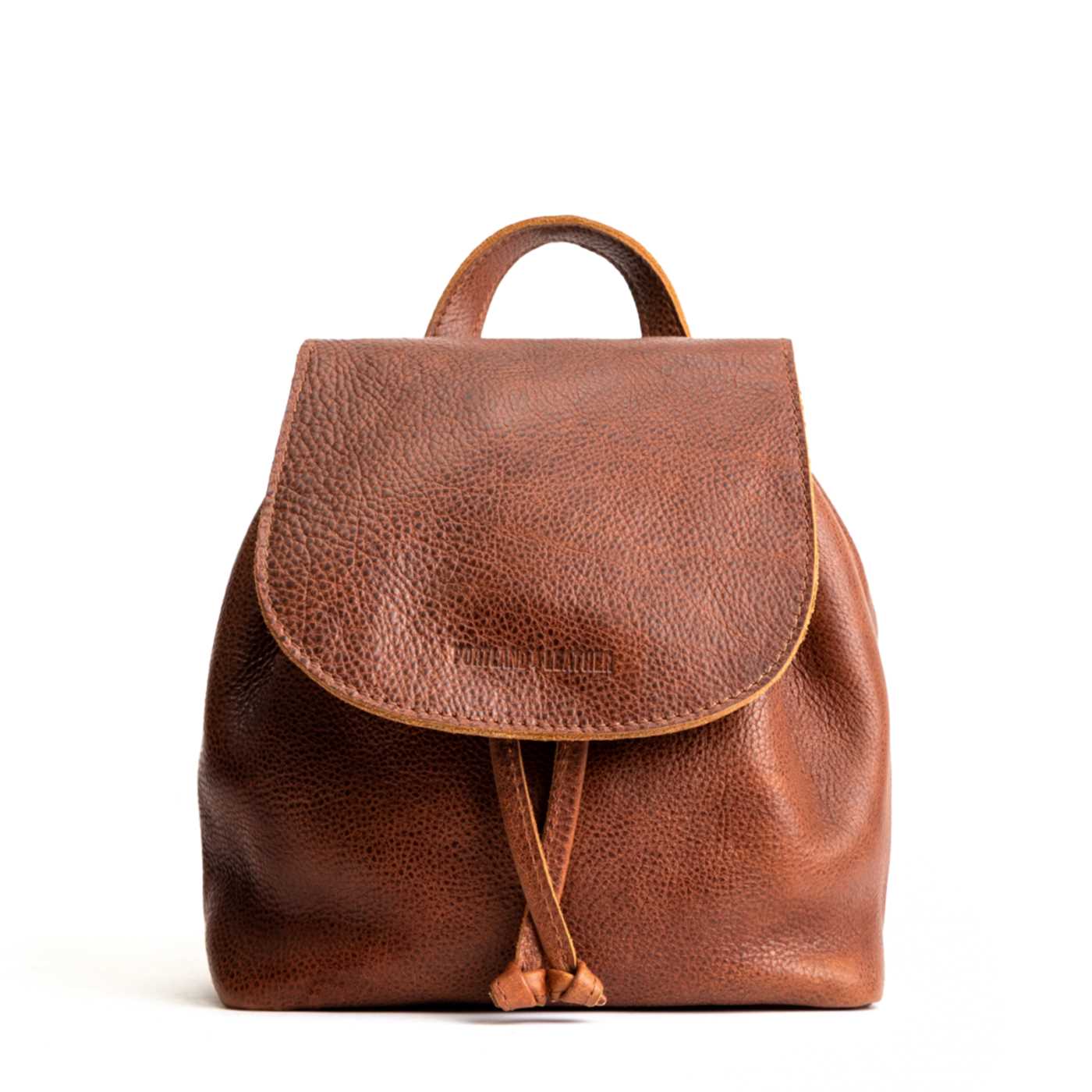 Leather bucket backpack best sale