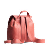 Watermelon | Slouchy leather bucket backpack