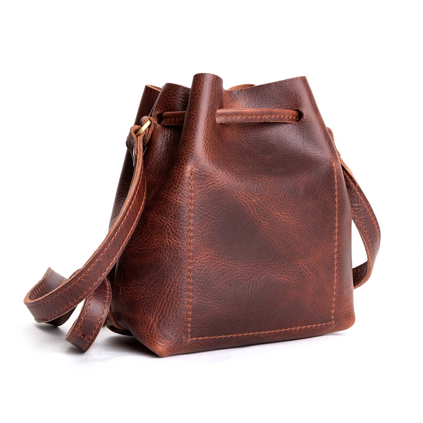 Almost Perfect' Bucket Bag, Lava / Large