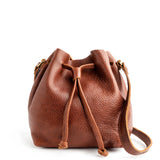 Nutmeg Small | Slouchy crossbody bag with drawstring closure