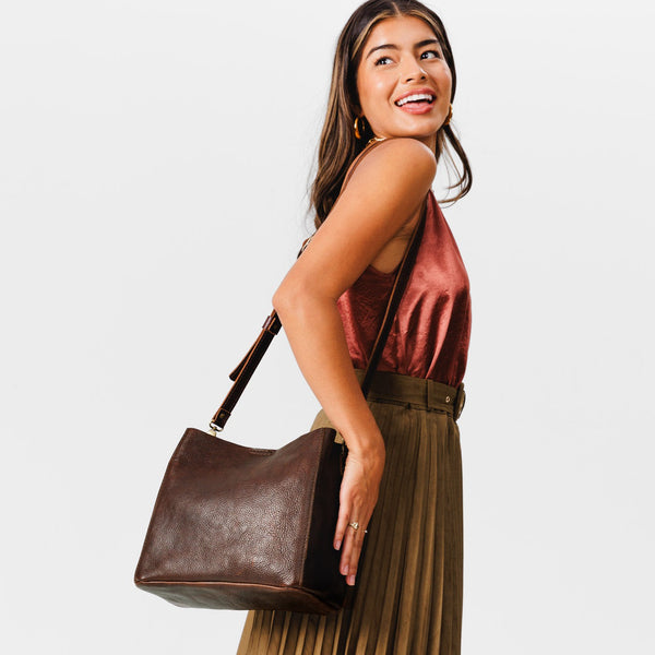 The Bucket Bag Collection - Exclusive Inside Look – Portland Leather