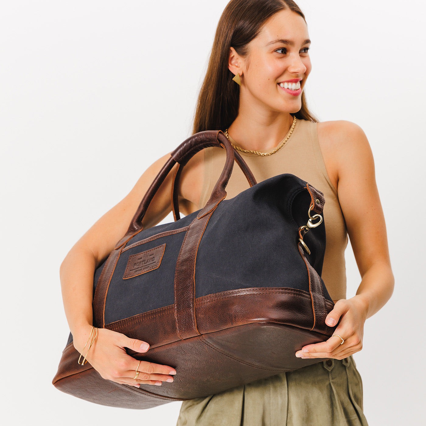 EVVE Women's Small Classic Top Handle Satchel Bag