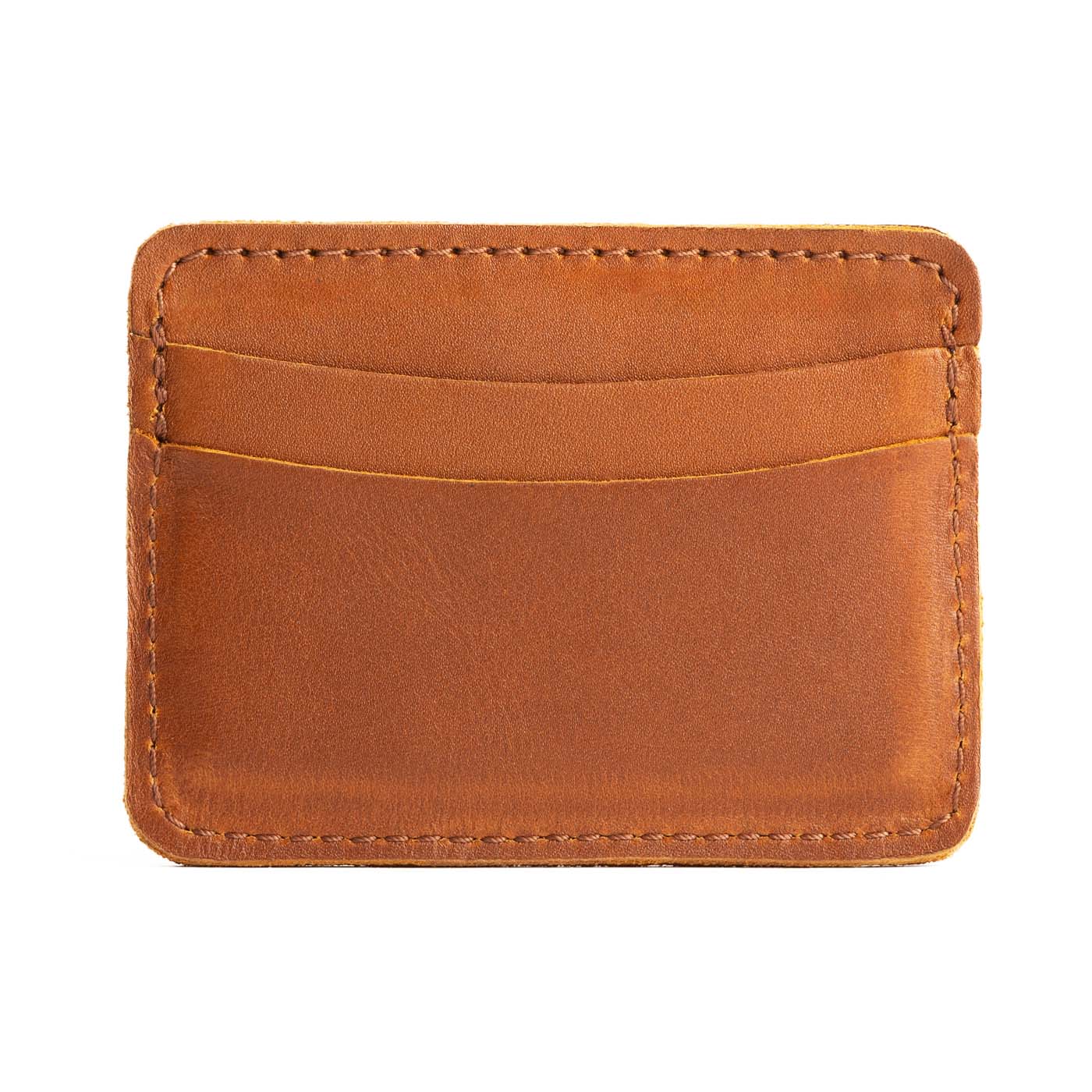 Honey | Minimalist leather wallet with card slots