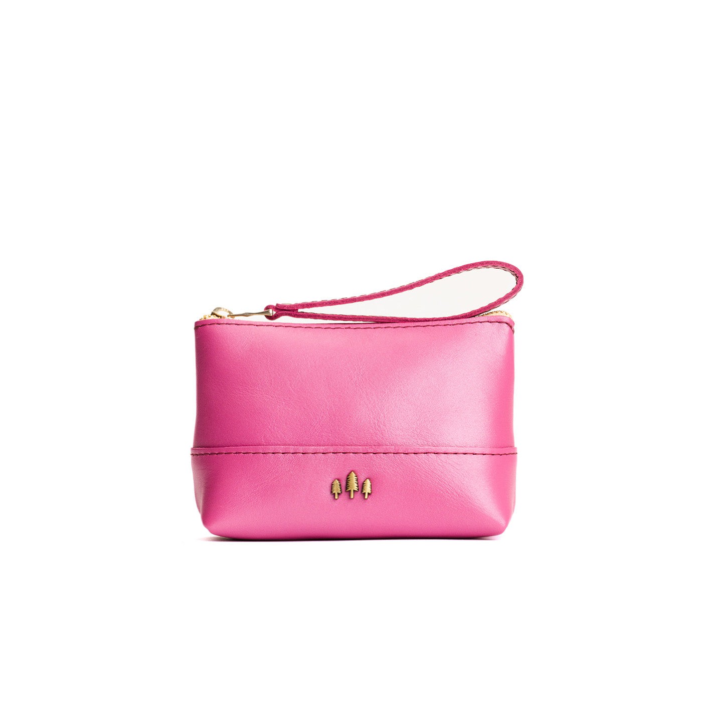 Lip Gloss*Medium | Zip top rectangular pouch with wide base and narrow top