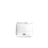 Pearl Small | Zip top rectangular pouch with wide base and narrow top