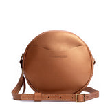 Hava Large | Circle shaped crossbody bag with top zipper