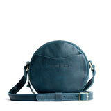 Lagoon Small | Circle shaped crossbody bag with top zipper