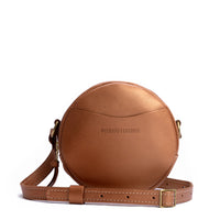 Hava*Small | Circle shaped crossbody bag with top zipper