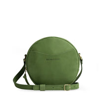 Succulent*Small | Circle shaped crossbody bag with top zipper