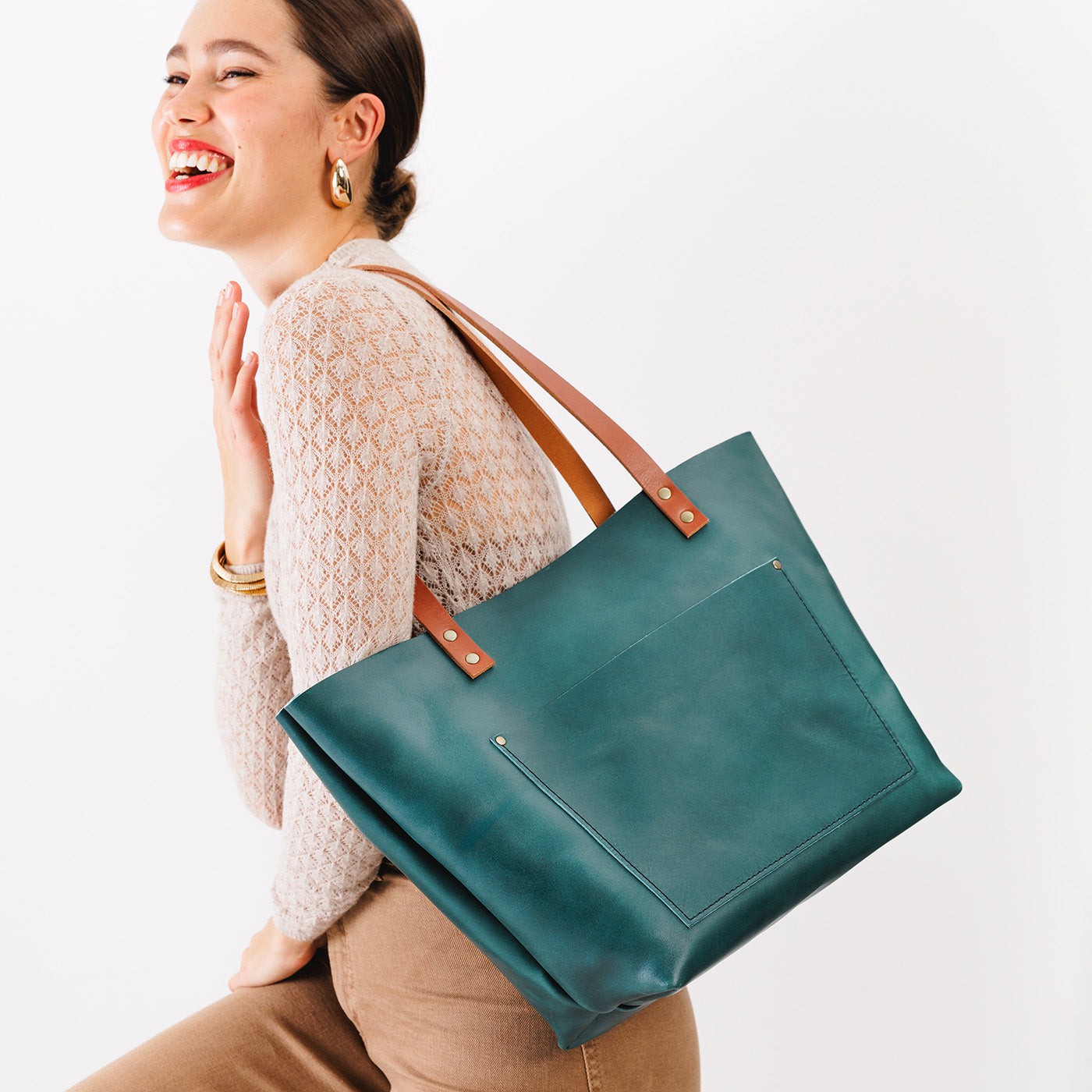 Leather Tote Bag Limited Edition Portland Leather Goods