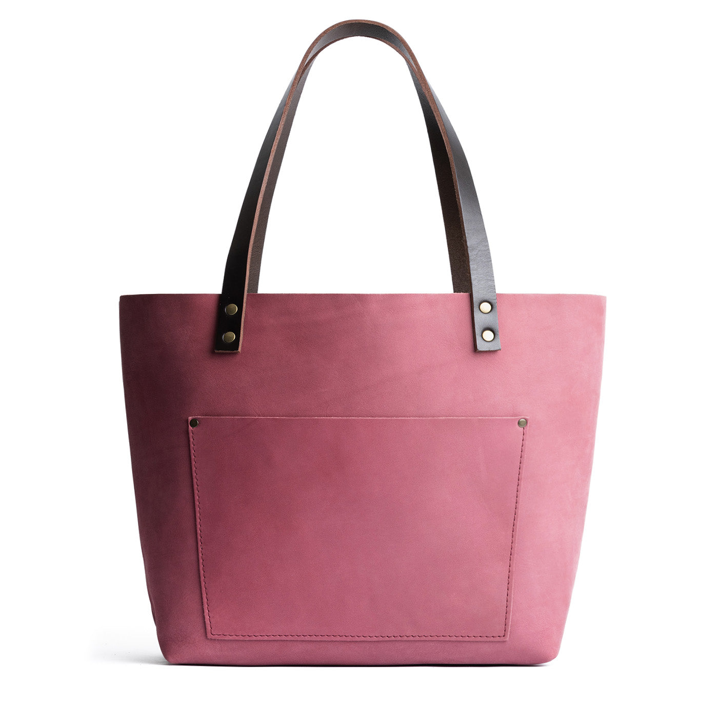 Portland Leather 2024 goods, large, zippered bubblegum tote