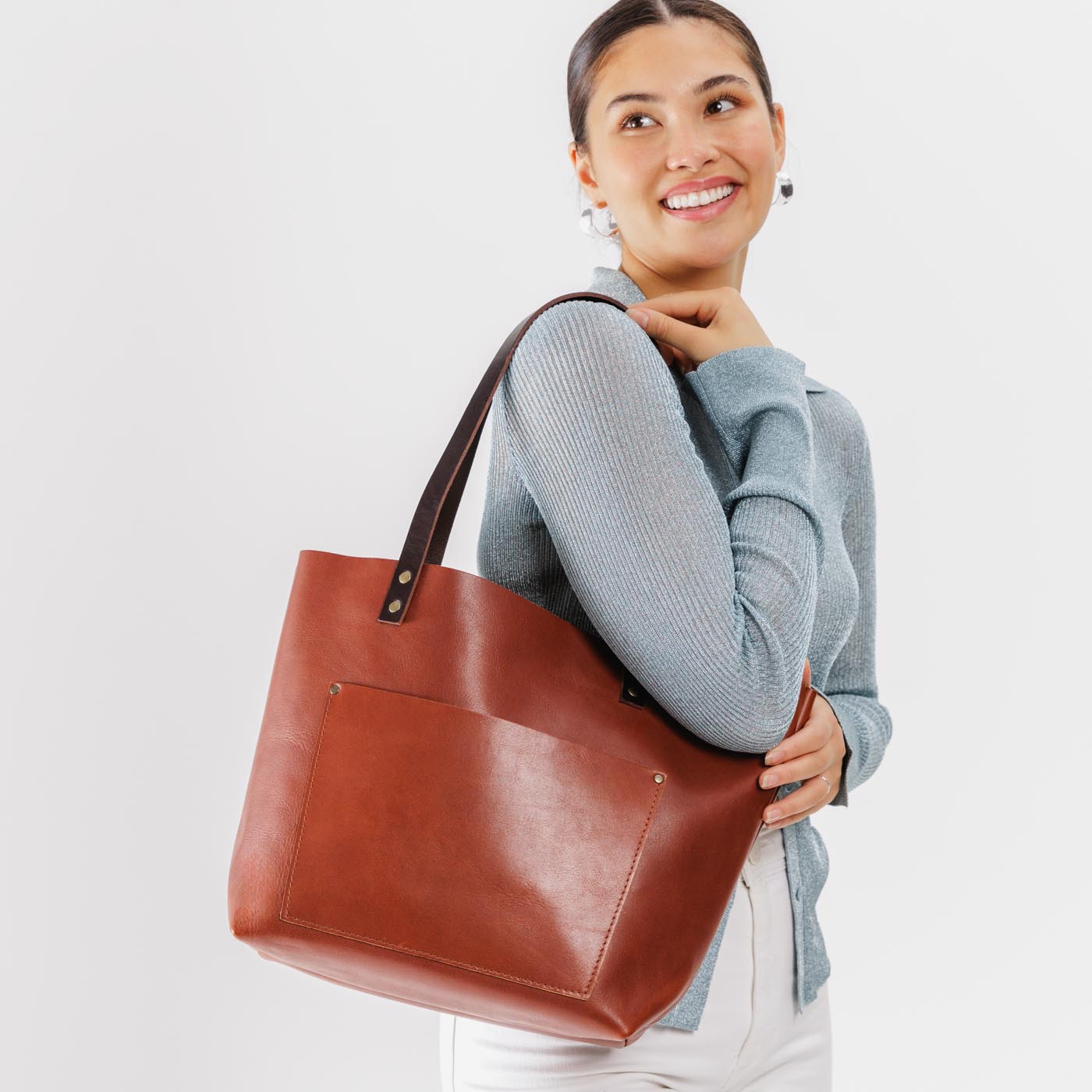 Leather Tote Bag Limited Edition Portland Leather Goods