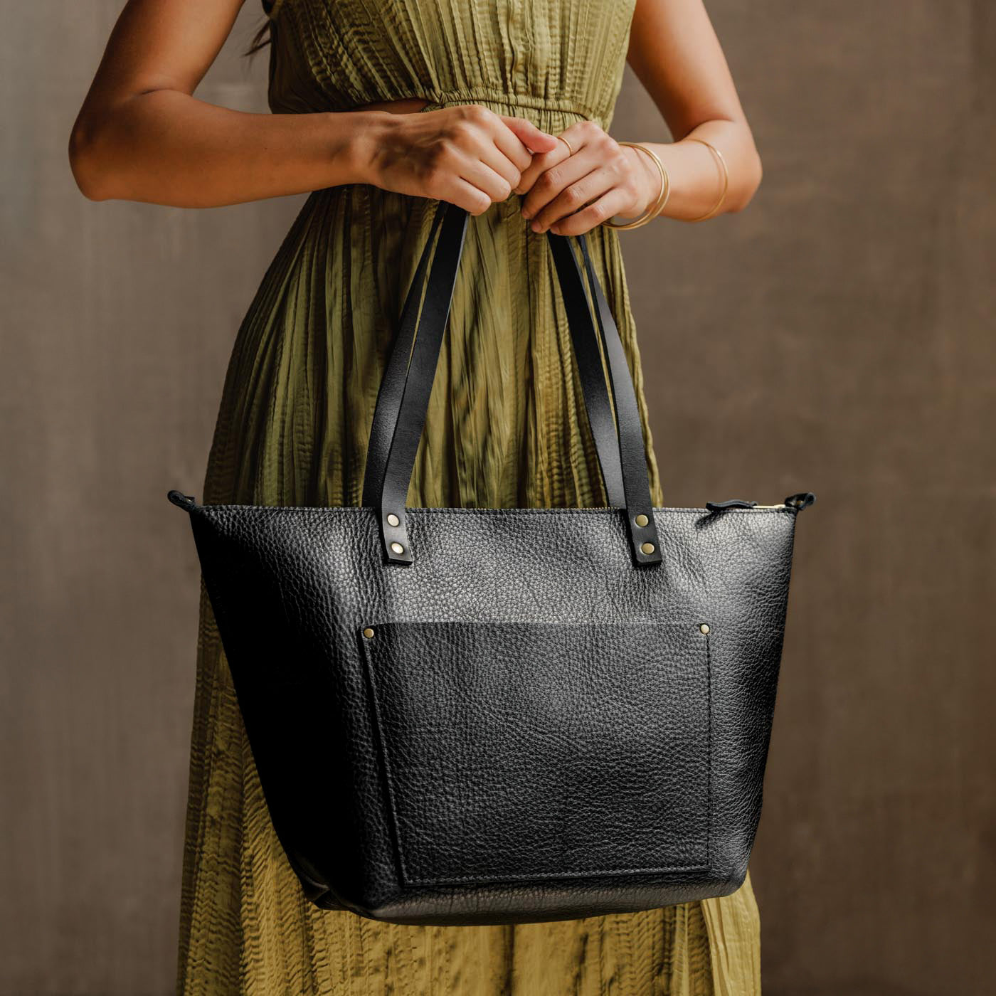 Leather Tote Bag