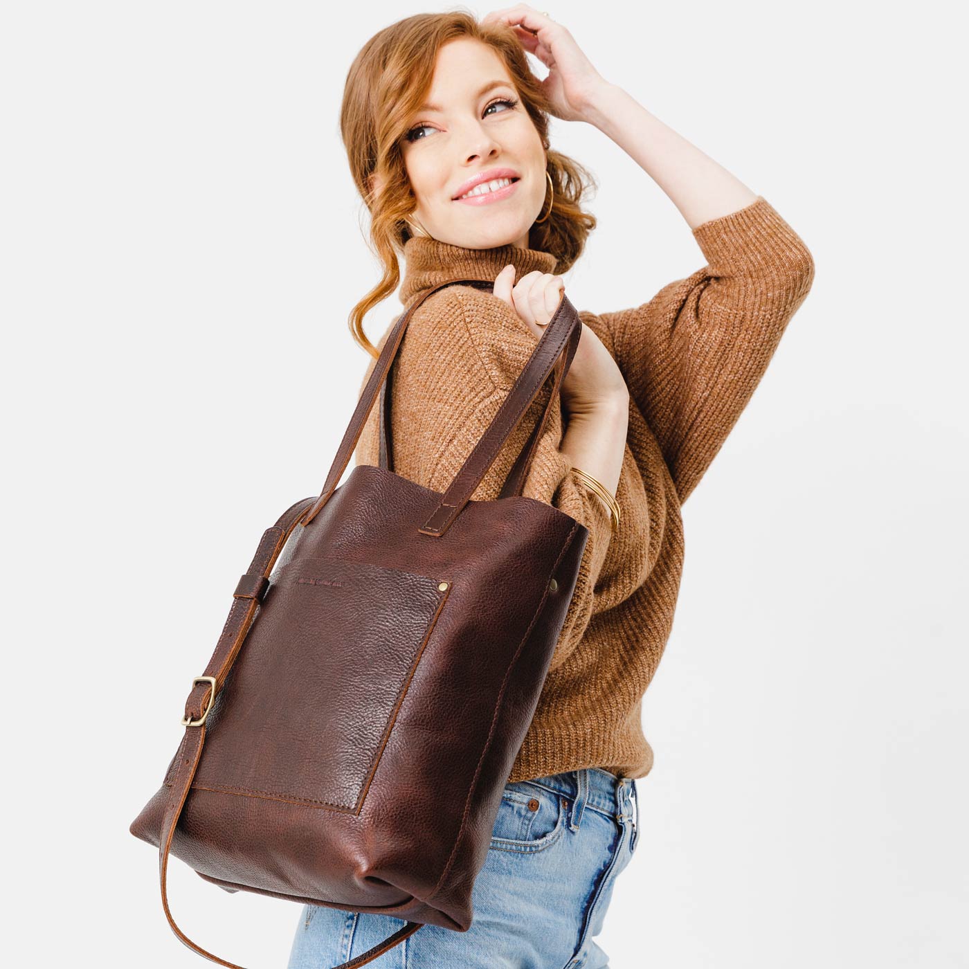 Crossbody Tote Portland Leather Goods