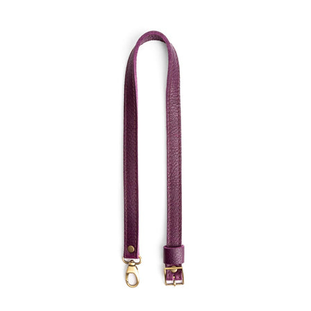 Plum | Leather Crossbody Bag strap extender