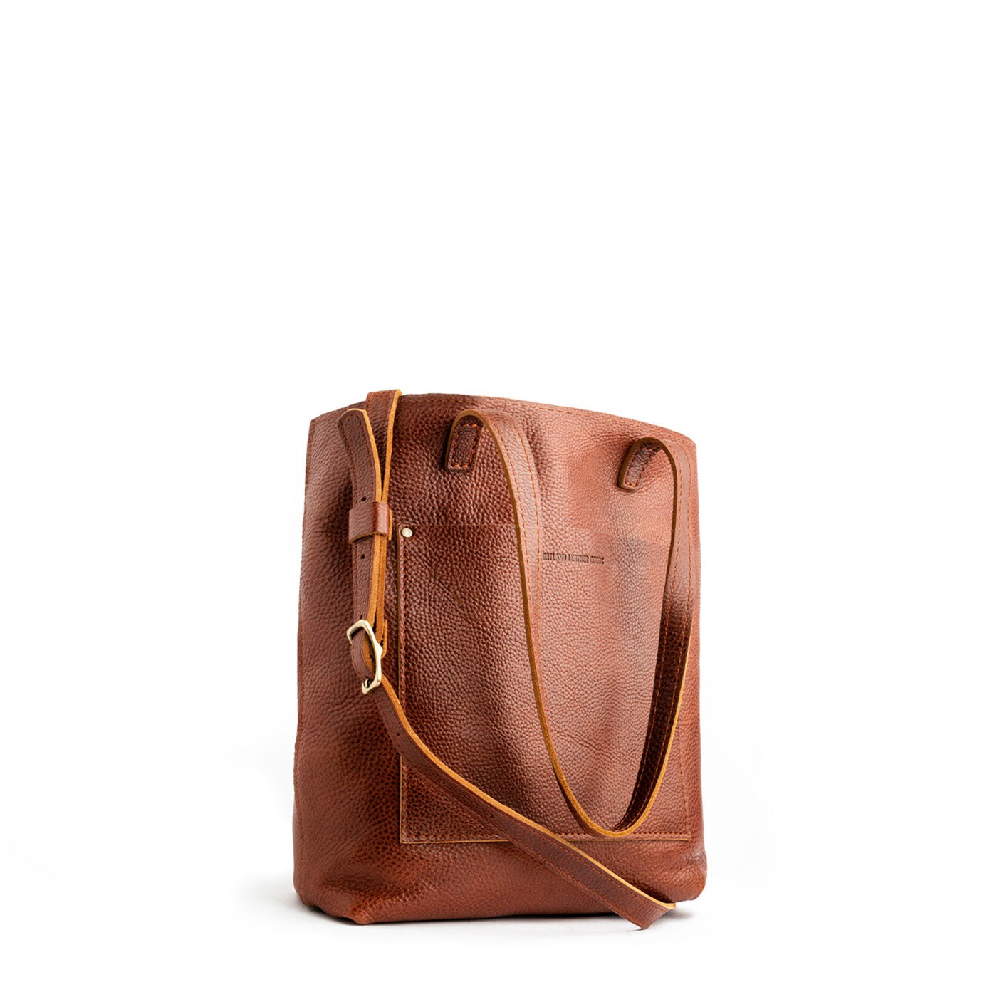 Nutmeg*Zipper | Medium Tote with dual shoulder straps and crossbody strap