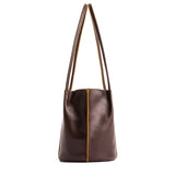 Grizzly Classic | Petite bucket shaped tote bag with matching leather handles