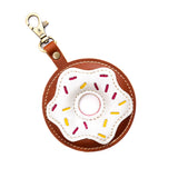 Pearl | Donut shaped keychain with sprinkles